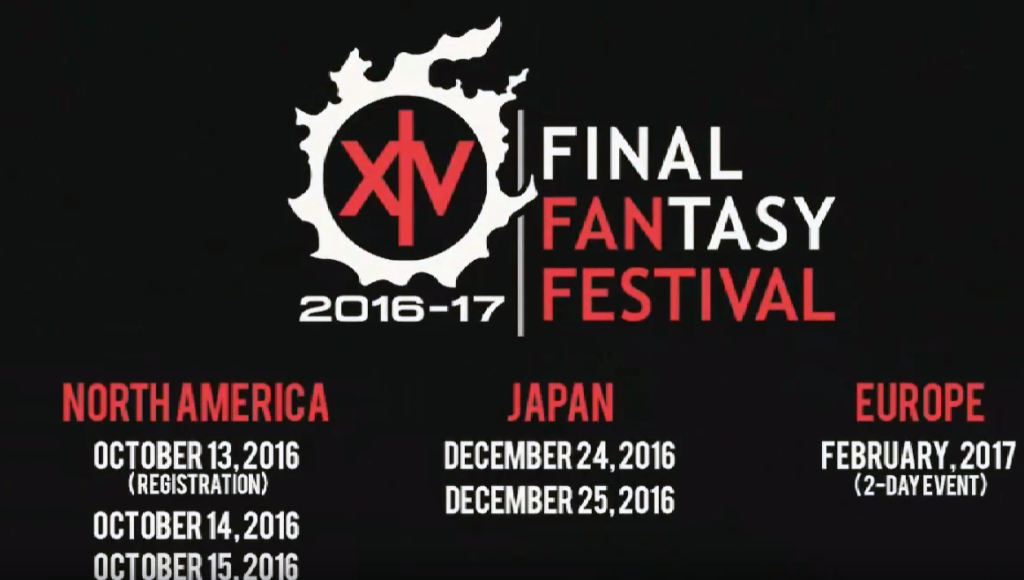 Les dates et périodes des prochains FFXIV Fan Festival