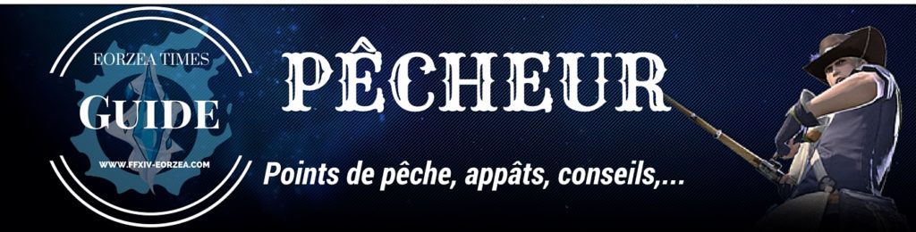 Banniere guide du pecheur de FFXIV