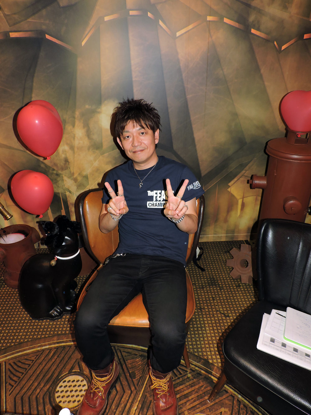 Naoki Yoshida lors de notre entretien avec lui à la Gamescom 2016