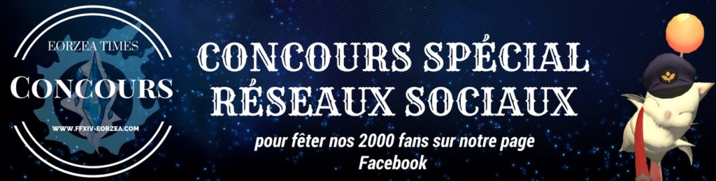 concours FFXIV pour feter nos 2000 fans Facebook