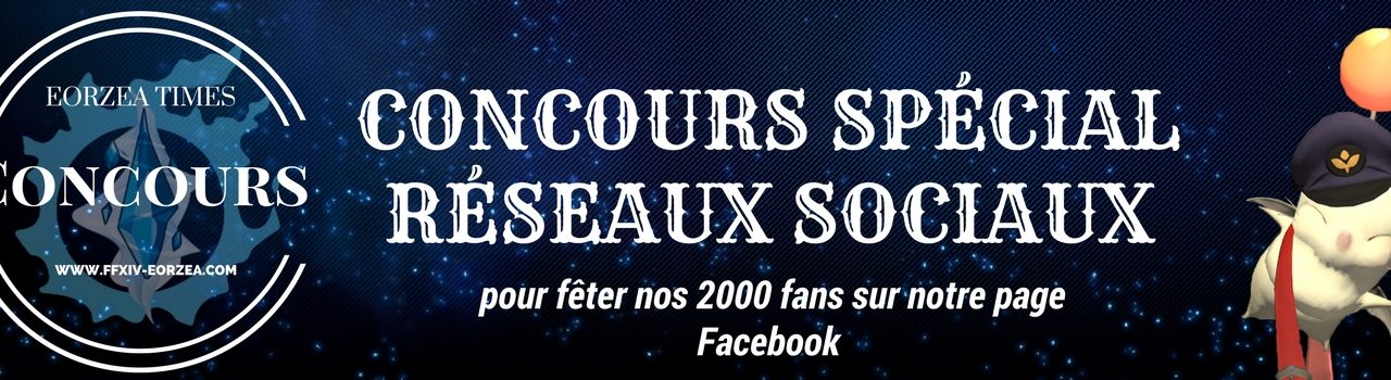 Résultats du concours spécial 2000 fans Facebook