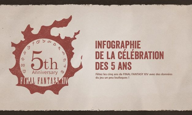 Infographie des 5 ans de FFXIV, nouvelle saison pour The Feast et patch note 4.41