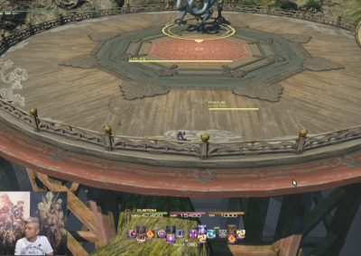 l'arene de combat de Seiryu dans FFXIV