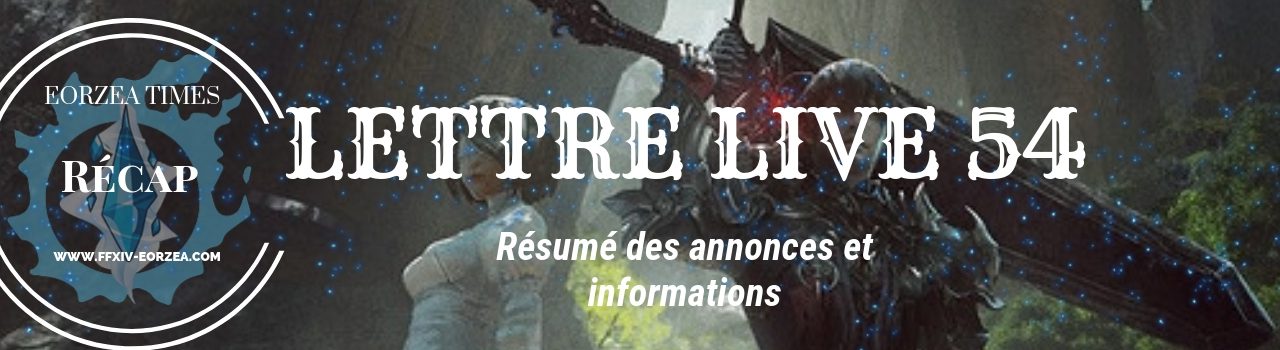 Résumé de la 54ème Lettre du Producteur en live du Tokyo Game Show.