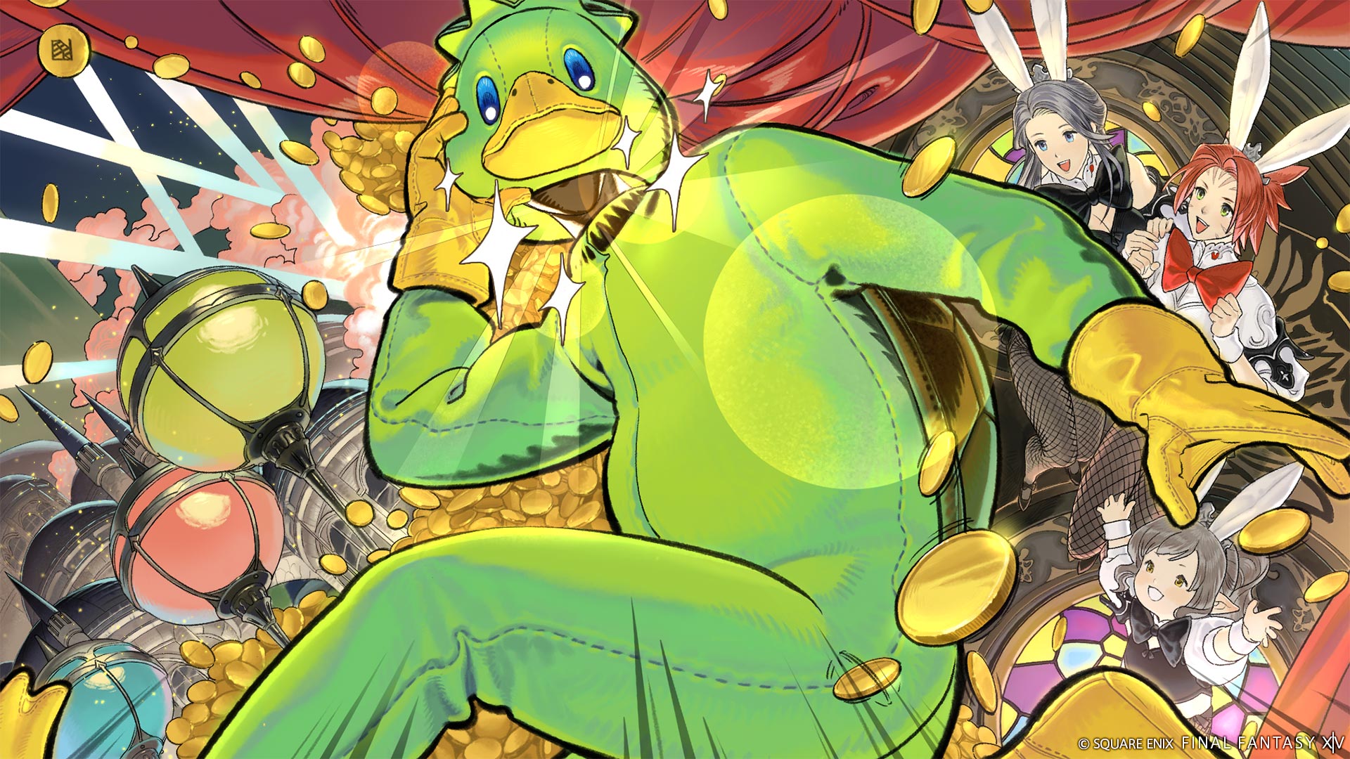 Les kappas débarquent pour le Festival du Gold Saucer 2024 !