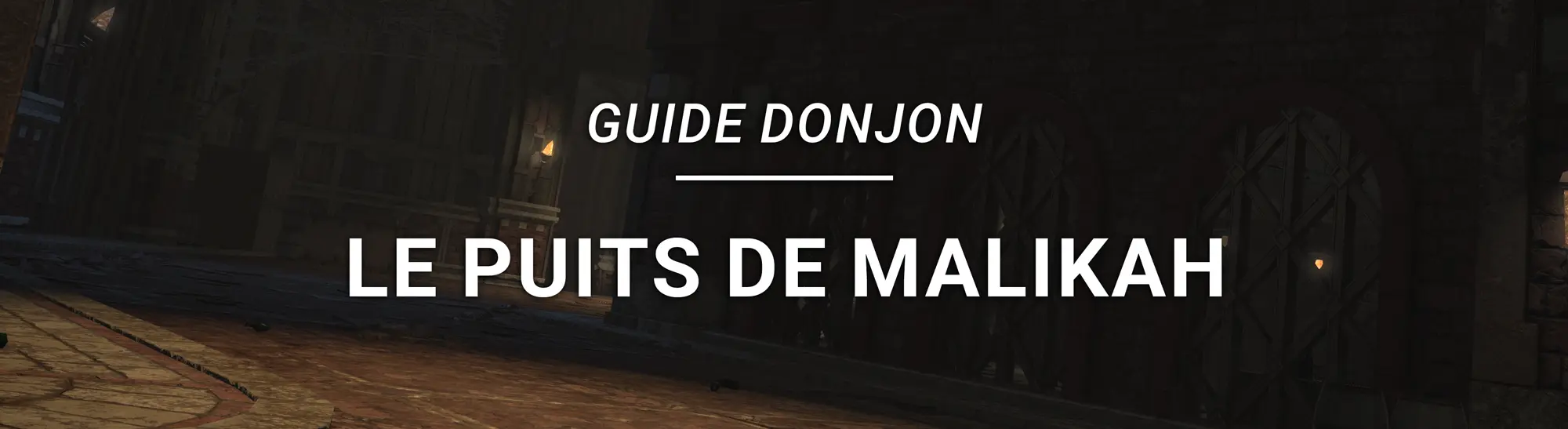 Guide Donjon – Le Puits de Malikah