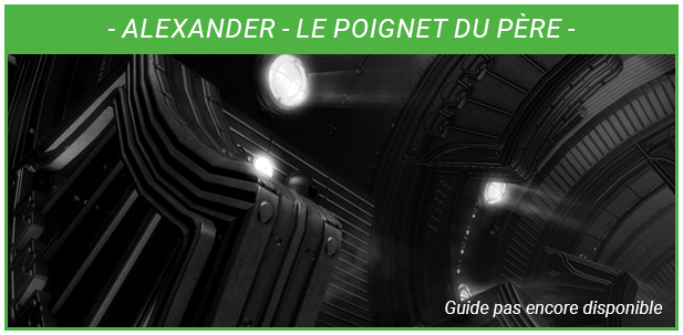 Miniature Guide - Alexander - Le Poignet du Père - Non Disponible