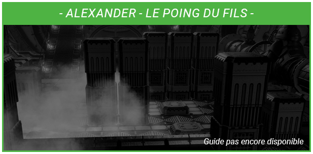 Miniature Guide - Alexander - Le Poing du Fils - Non Disponible