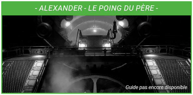 Miniature Guide - Alexander - Le Poing du Père - Non Disponible