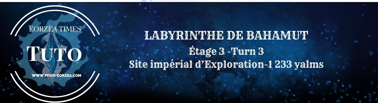 Guide : Labyrinthe de Bahamut – Turn 3 (étage 3)