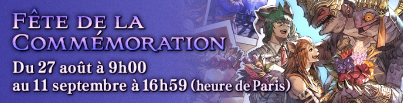 Grand retour de la fête de la Commémoration !