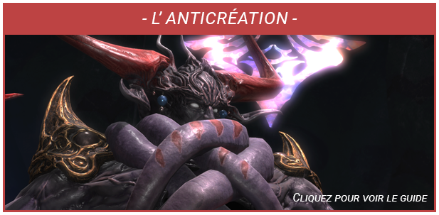 Guide défi - L'Anticréation