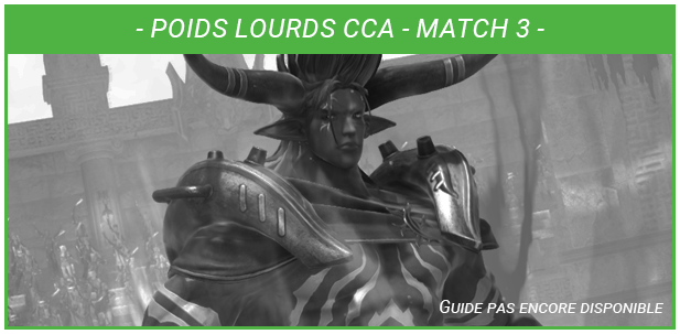 Guide Raid 8 - Match 11 - Non Disponible