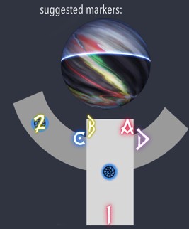 placement marqueur Ozma